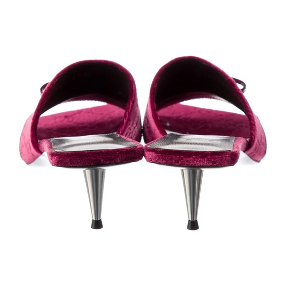Gucci velvet heels - Picture 2 of 2